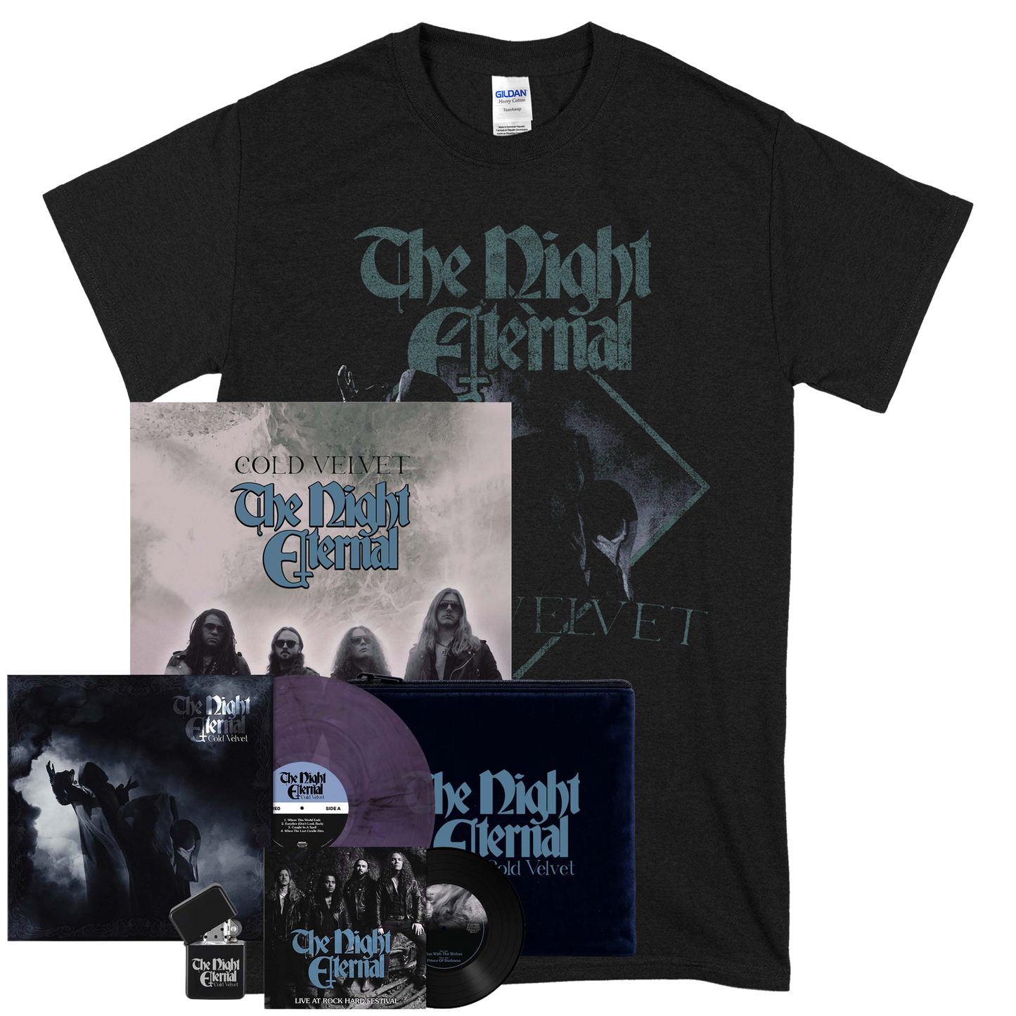 Cold Velvet | Clear Purple w/Black Smoke Vinyl+7 Inch Bundle
